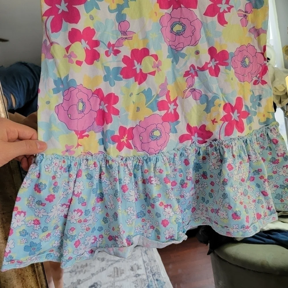 Hanna Andersson girls floral dress 130